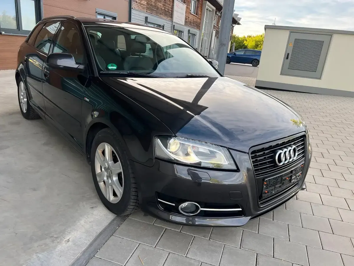 Gebraucht Audi A3 S-Line 140 PS (102 kW) 2012 Schwarz Kleinwagen