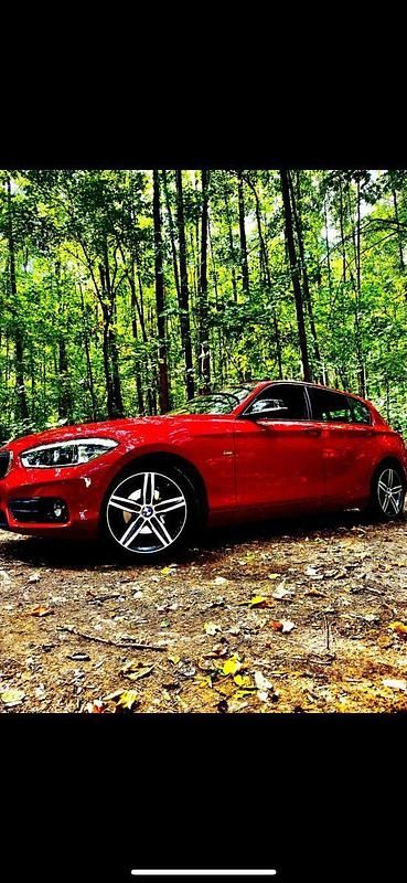 Rot Gebraucht 2016 BMW 116 Sport Line Kleinwagen | 12.950 € (Fairer Preis) - Bild 1/4