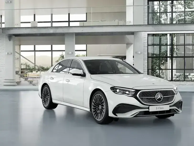 Gebraucht Mercedes E450 AMG 381 PS (280 kW) 2025 Manufaktur lack manufaktur opalithweiß b Limousine