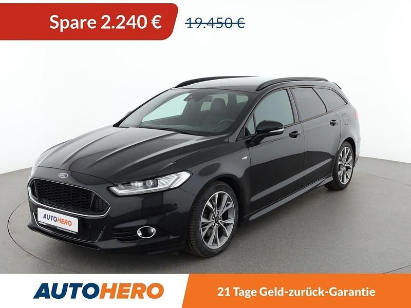 Schwarz Gebraucht 2018 Ford Mondeo ST-Line Kombi | 17.210 € (Etwas zu teuer) - Bild 1/3