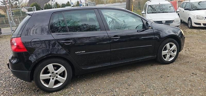 Gebraucht VW Golf V United 102 PS (75 kW) 2007 Schwarz Limousine
