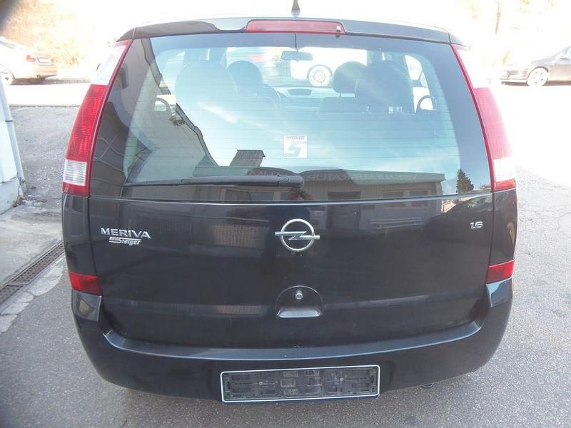 Gebraucht Opel Meriva Edition 101 PS (74 kW) 2005 Schwarz Van / Kleinbus