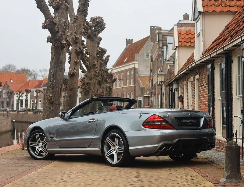 Gebraucht Mercedes SL63 AMG AMG 525 PS (386 kW) 2008 Silber Cabrio