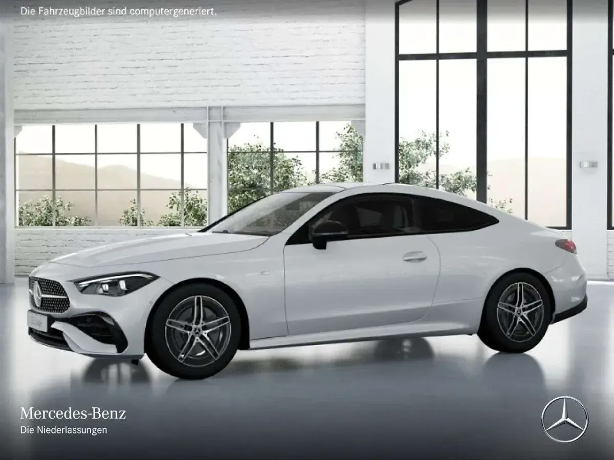 Gebraucht Mercedes CLE300 AMG 204 PS (150 kW) 2025 Weiß Coupé