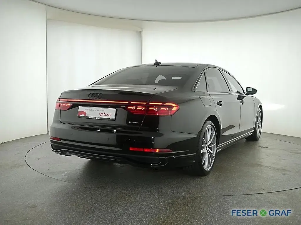 Gebraucht Audi A8L Sport 460 PS (338 kW) 2023 Mythosschwarz metallic Limousine