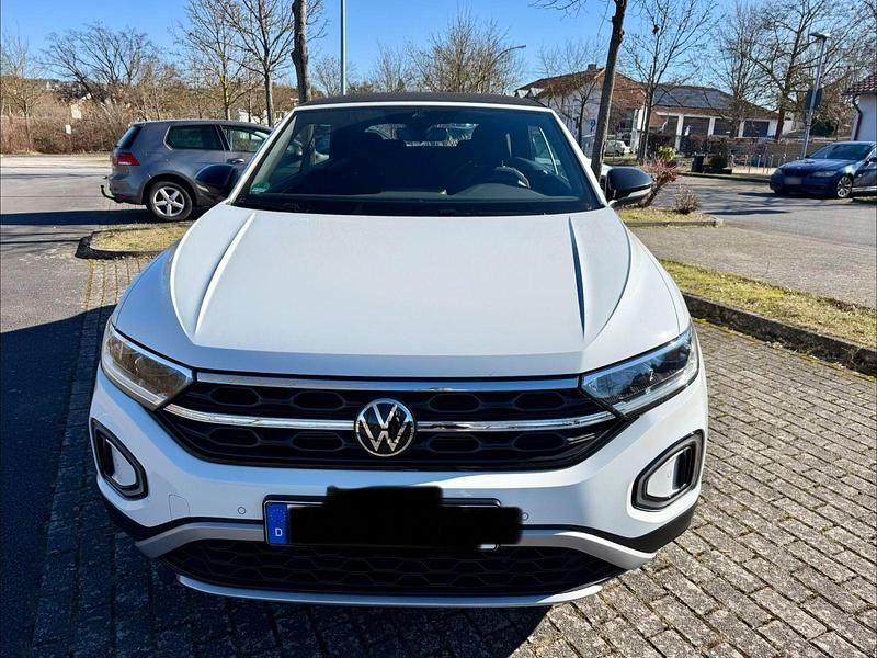 Gebraucht VW T-Roc Cabriolet Style 150 PS (110 kW) 2024 Weiß Cabrio
