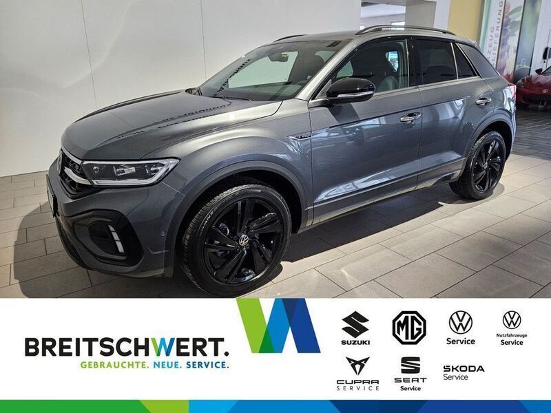 Grau Gebraucht 2024 VW T-Roc R-line SUV | 35.750 € (Teuer) - Bild 1/4