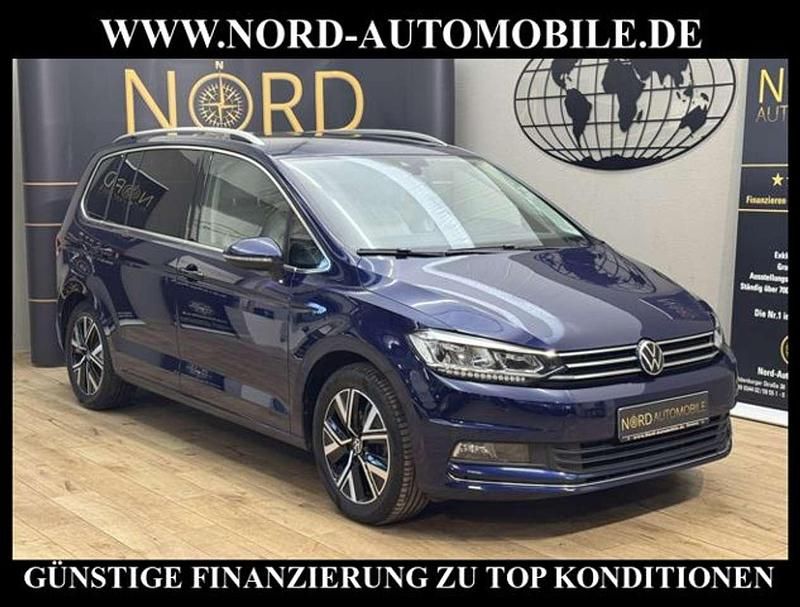 Gebraucht VW Touran Highline 150 PS (110 kW) 2021 Atlantik blue metallic Van / Kleinbus