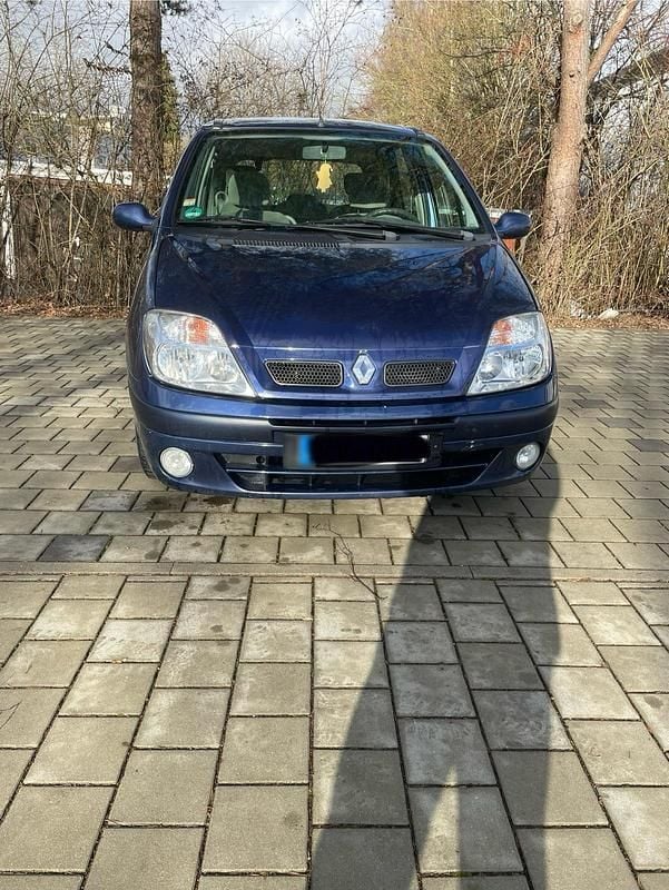 Gebraucht Renault Scénic 107 PS (78 kW) 2003 Blau Van / Kleinbus