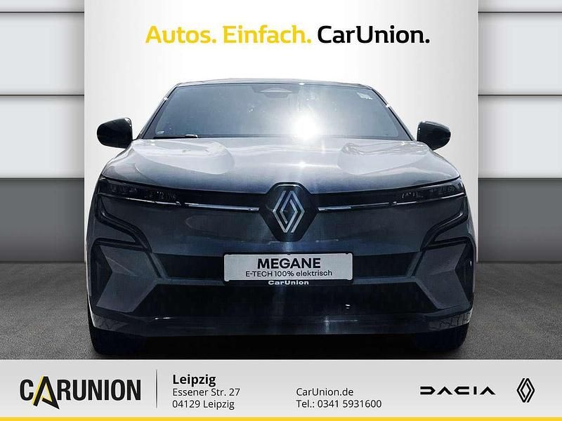 Gebraucht Renault Megane E-Tech Iconic 160 kW (218 PS) 2024 Rafalgrau metallic, black pearlschwarz metallic Limousine