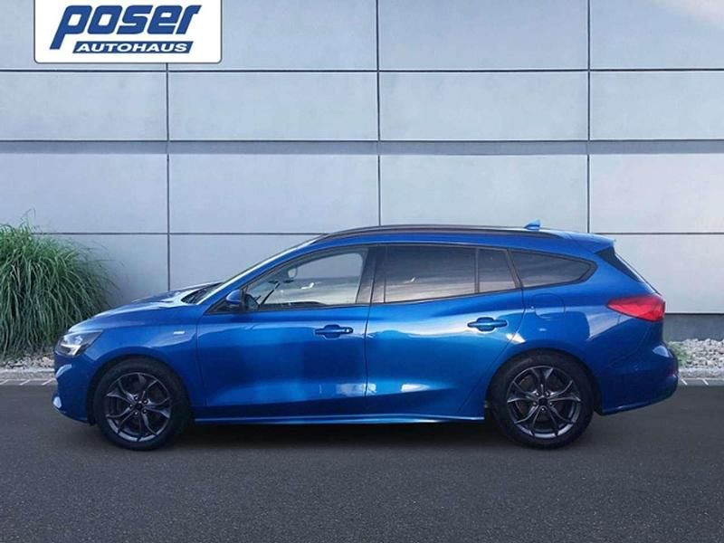 Brugt Ford Focus ST-Line 155 HK (114 kW) 2022 Blå Stationcar