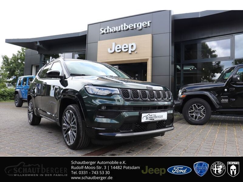 Techno green/dach schwarz Neu 2025 Jeep Compass Summit SUV | 38.990 € (Fairer Preis) - Bild 1/4