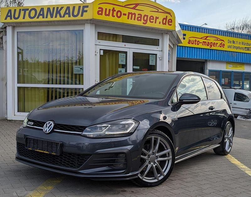 Gebraucht VW Golf GTD 184 PS (135 kW) 2017 Blau Coupé