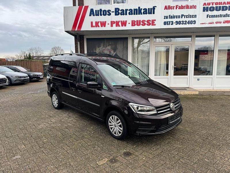 Gebraucht VW Caddy Maxi Trendline 102 PS (75 kW) 2019 Schwarz Van / Kleinbus