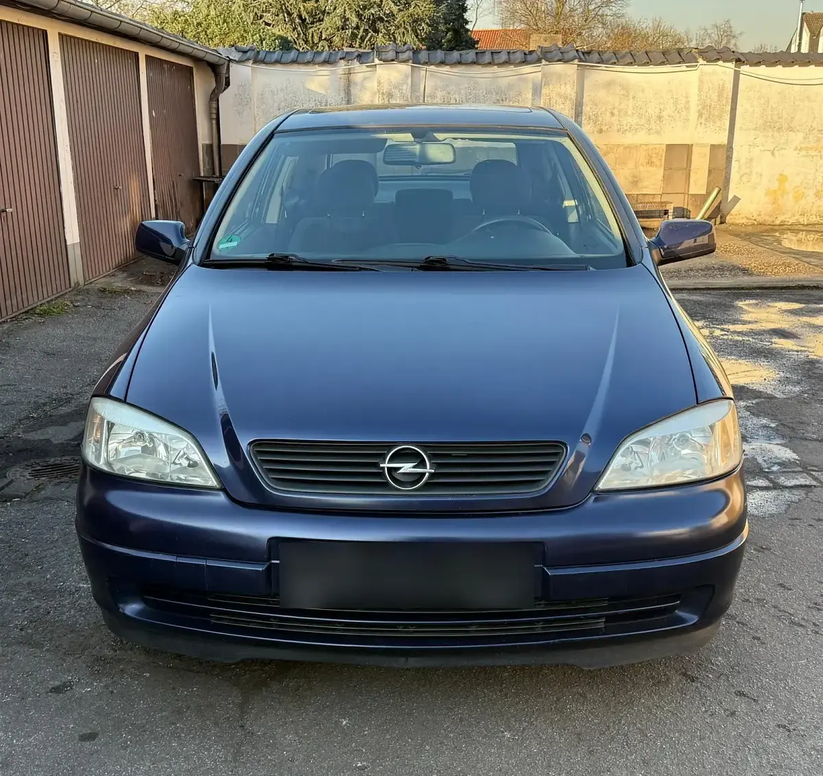 Gebraucht Opel Astra 75 PS (55 kW) 1999 Blau Coupé