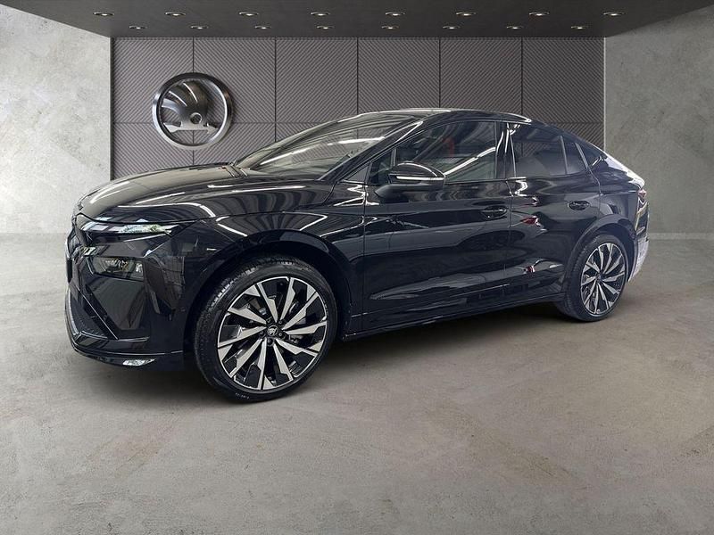 Schwarz Gebraucht 2025 Skoda Enyaq iV SportLine SUV | 49.980 € (Fairer Preis) - Bild 1/3