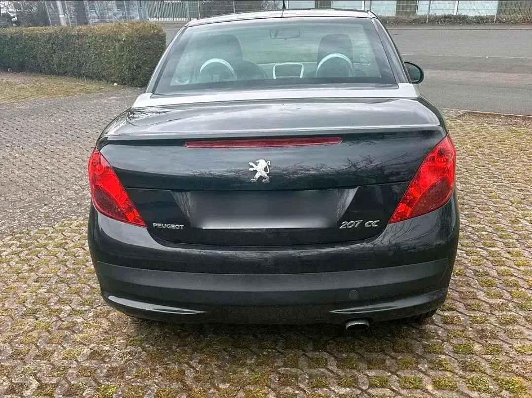 Gebraucht Peugeot 207 CC 120 PS (88 kW) 2008 Schwarz Cabrio