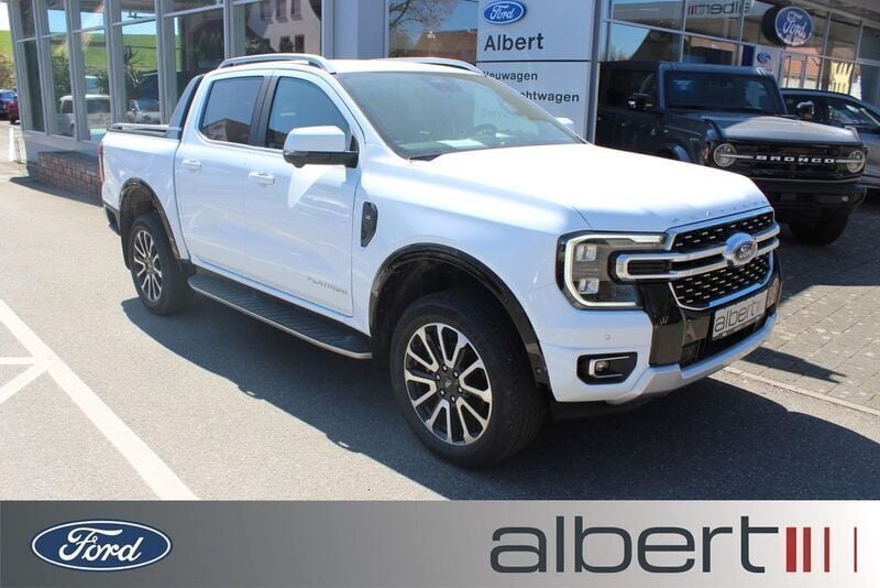 Weiß Neu 2025 Ford Ranger Platinum Abholung | 56.665 € (Superpreis) - Bild 1/4
