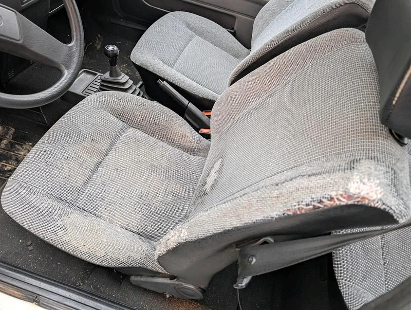 Gebraucht VW Golf II 54 PS (39 kW) 1987 Weiß Kleinwagen