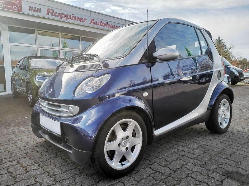 Blau Gebraucht 2004 Smart ForTwo Cabrio Basis Cabrio | 990 € (Superpreis) - Bild 1/4
