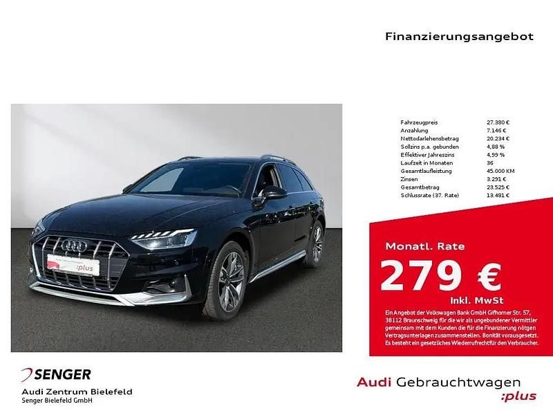 Schwarz Gebraucht 2021 Audi A4 Allroad Kombi | 27.380 € - Bild 1/1