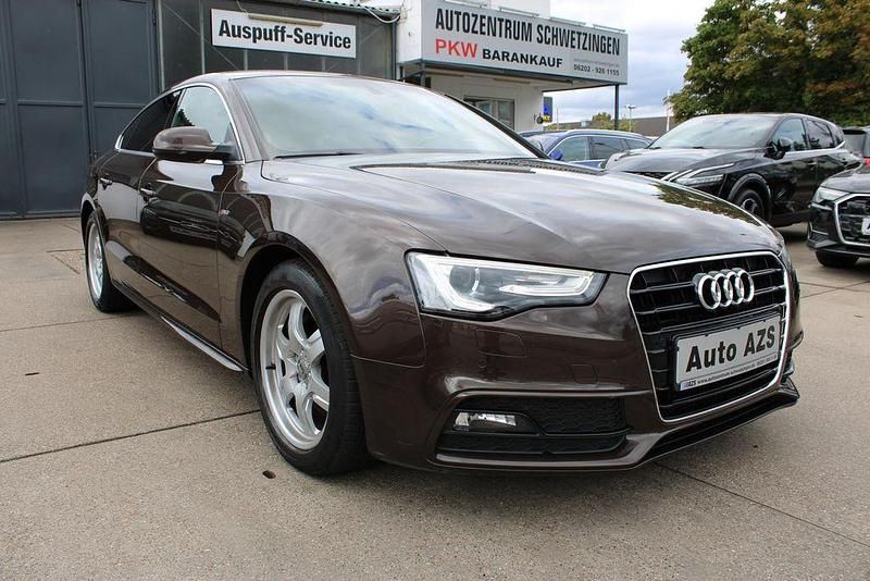 Braun Gebraucht 2015 Audi A5 Sportback S-Line Limousine | 15.900 € (Fairer Preis) - Bild 1/4