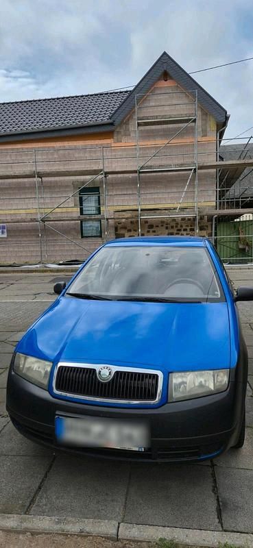 Blau Gebraucht 2004 Skoda Fabia Kleinwagen | 750 € (Guter Preis) - Bild 1/4