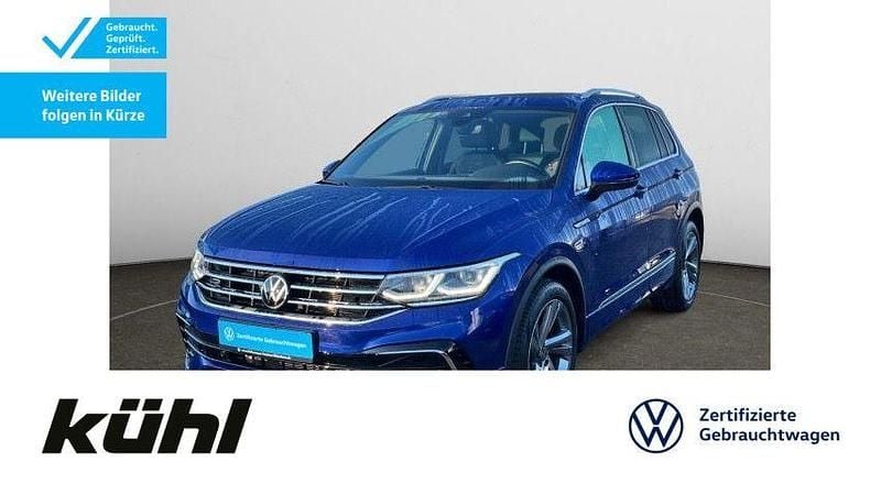 Gebraucht VW Tiguan R-line 150 PS (110 kW) 2022 Lapiz blue metallic SUV