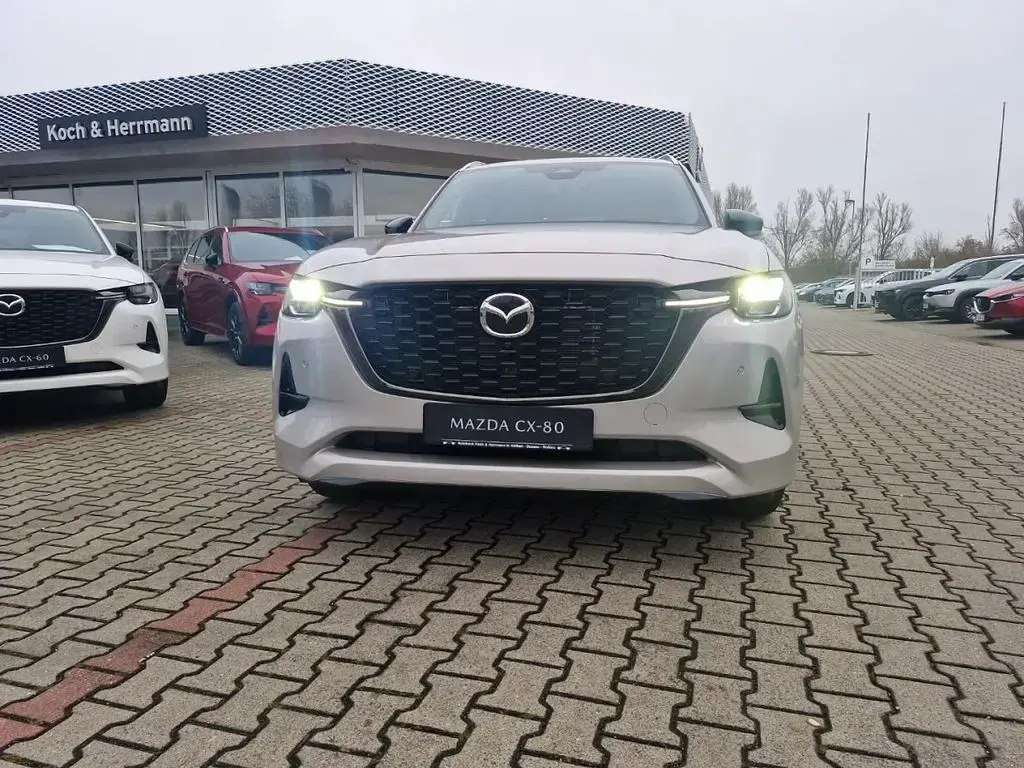 Neu Mazda CX-80 Homura-Line 328 PS (241 kW) 2026 Grau SUV