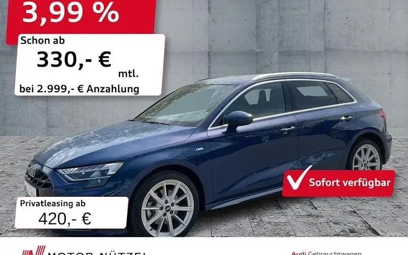 Gebraucht Audi A3 S-Line 204 PS (150 kW) 2025 Limousine