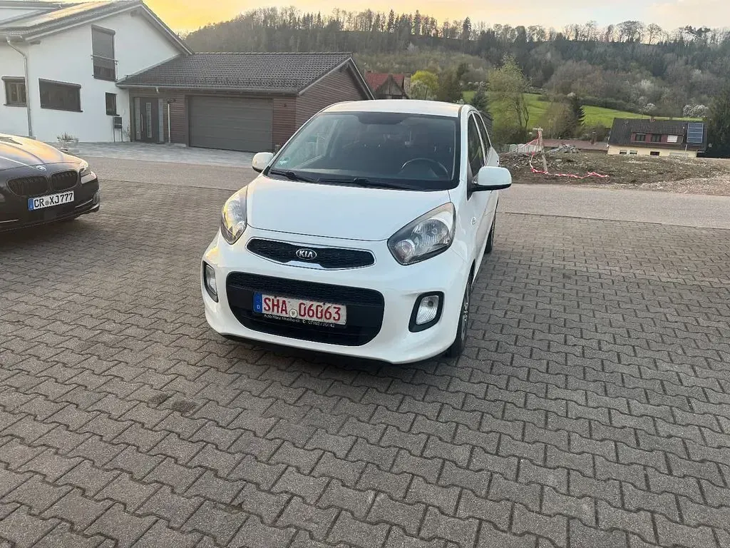 Gebraucht Kia Picanto DREAM-TEAM Edition 67 PS (49 kW) 2016 Weiß Kleinwagen