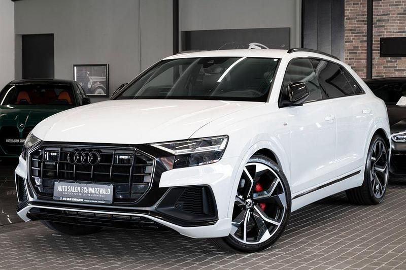 Weiß Gebraucht 2019 Audi Q8 S-Line SUV | 61.800 € (Teuer) - Bild 1/4