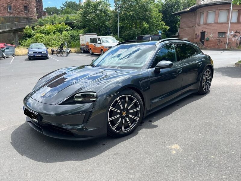 Schwarz Gebraucht 2022 Porsche Taycan Cross Turismo Limousine | 59.900 € (Superpreis) - Bild 1/4