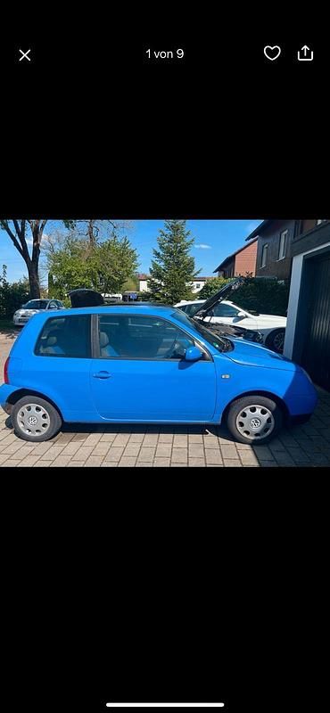 Blau Gebraucht 1999 VW Lupo Kleinwagen | 500 € - Bild 1/4