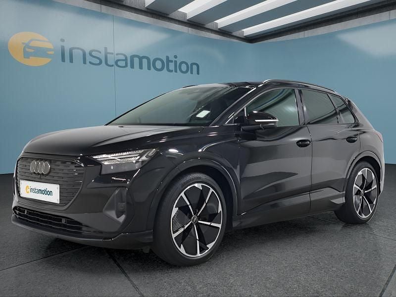 Schwarz Gebraucht 2022 Audi Q4 e-tron SUV | 33.699 € (Fairer Preis) - Bild 1/4
