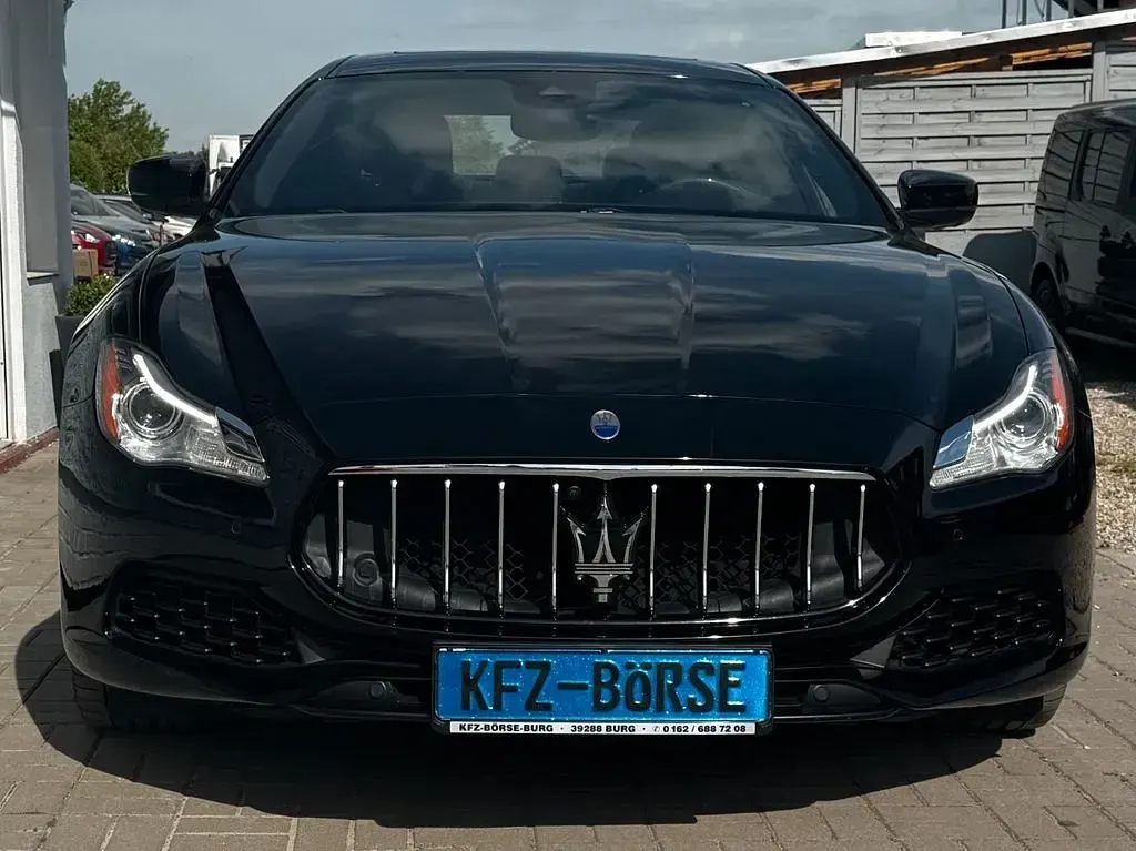 Gebraucht Maserati Quattroporte 411 PS (302 kW) 2017 Schwarz Limousine
