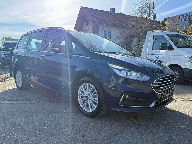 Gebraucht Ford Galaxy Titanium 190 PS (139 kW) 2022 Blazerblau Van / Kleinbus