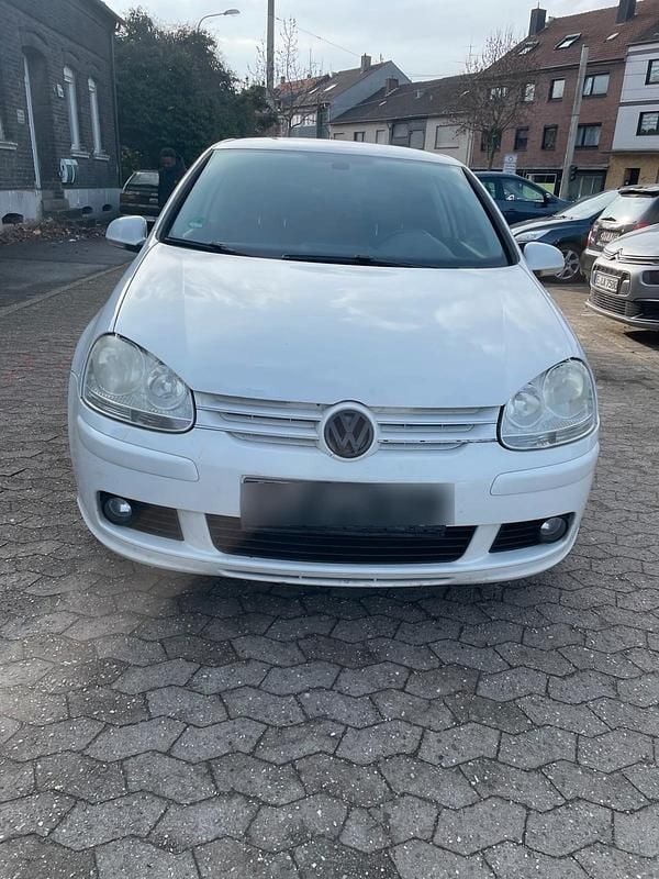 Gebraucht VW Golf V Edition 102 PS (75 kW) 2008 Weiß Kleinwagen