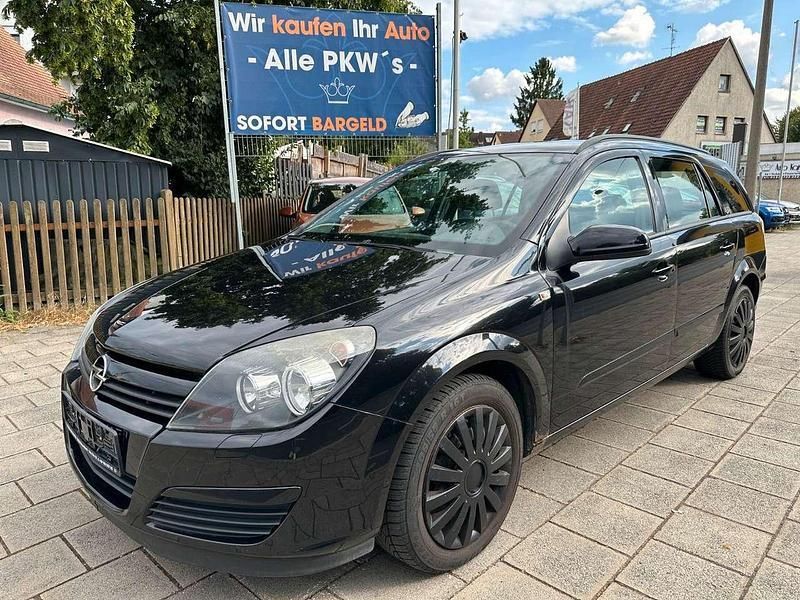 Schwarz Gebraucht 2005 Opel Astra Basis Kombi | 699 € (Superpreis) - Bild 1/4