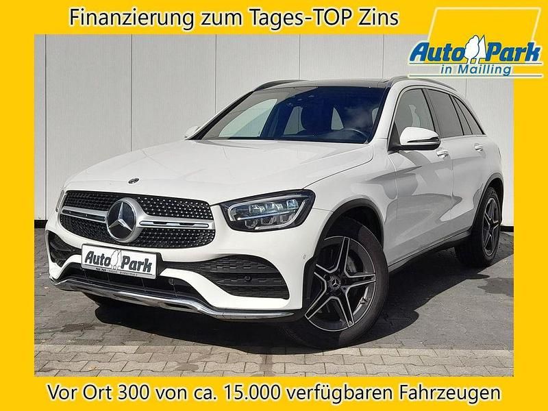 Weiß Gebraucht 2020 Mercedes GLC400d AMG SUV | 41.881 € (Fairer Preis) - Bild 1/3