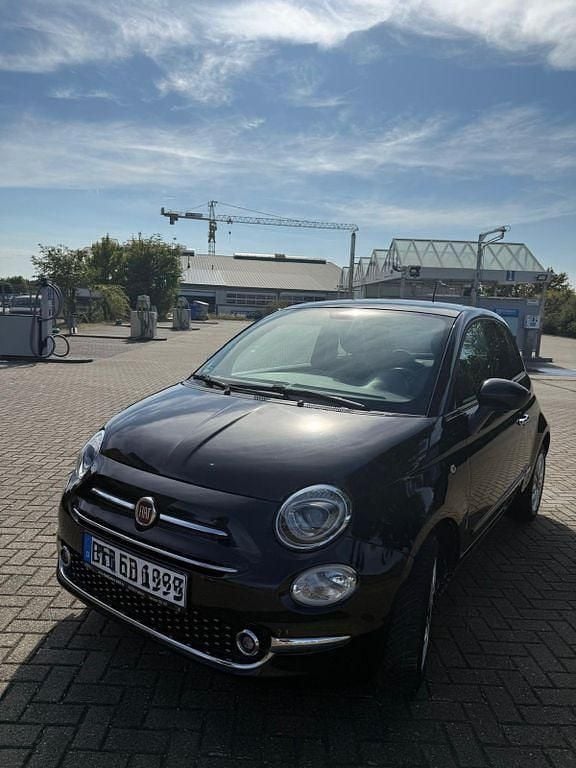 Schwarz Gebraucht 2017 Fiat 500 Lounge Kleinwagen | 7.500 € (Guter Preis) - Bild 1/4