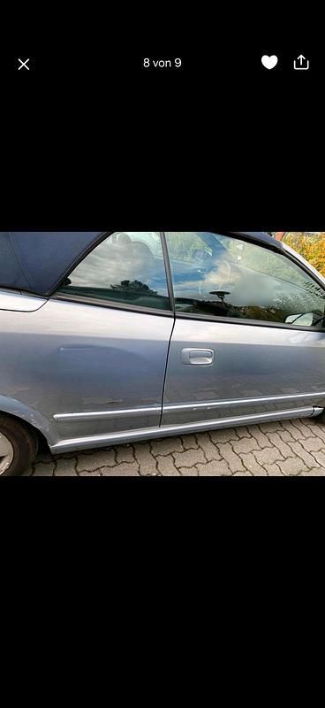 Gebraucht Opel Astra Cabriolet 125 PS (91 kW) 2002 Silber Cabrio