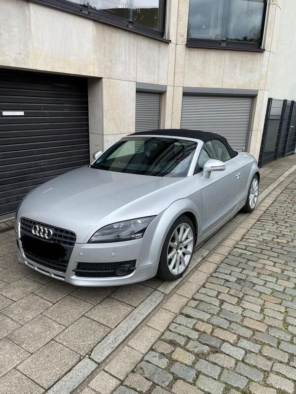 Silber Gebraucht 2009 Audi TT Roadster Cabrio | 9.500 € - Bild 1/4