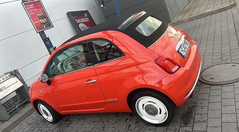 Gebraucht Fiat 500C 86 PS (63 kW) 2017 Orange Cabrio