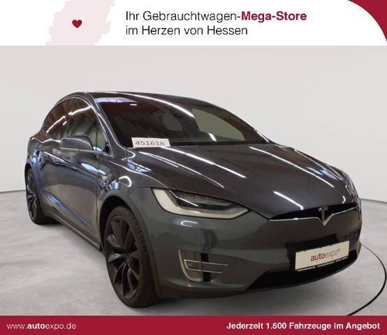 Midnight silver metallic Gebraucht 2020 Tesla Model X SUV | 48.089 € (Teuer) - Bild 1/4