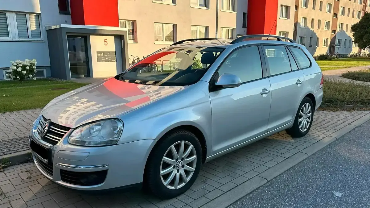 Gebraucht VW Golf V 122 PS (89 kW) 2009 Silber Kombi