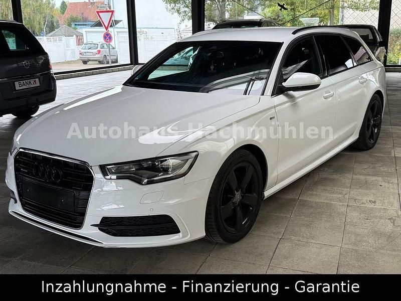 Weiß Gebraucht 2011 Audi A6 S-Line Kombi | 12.990 € (Teuer) - Bild 1/4