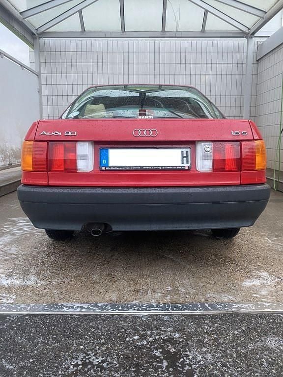 Gebraucht Audi 80 90 PS (66 kW) 1990 Rot Limousine