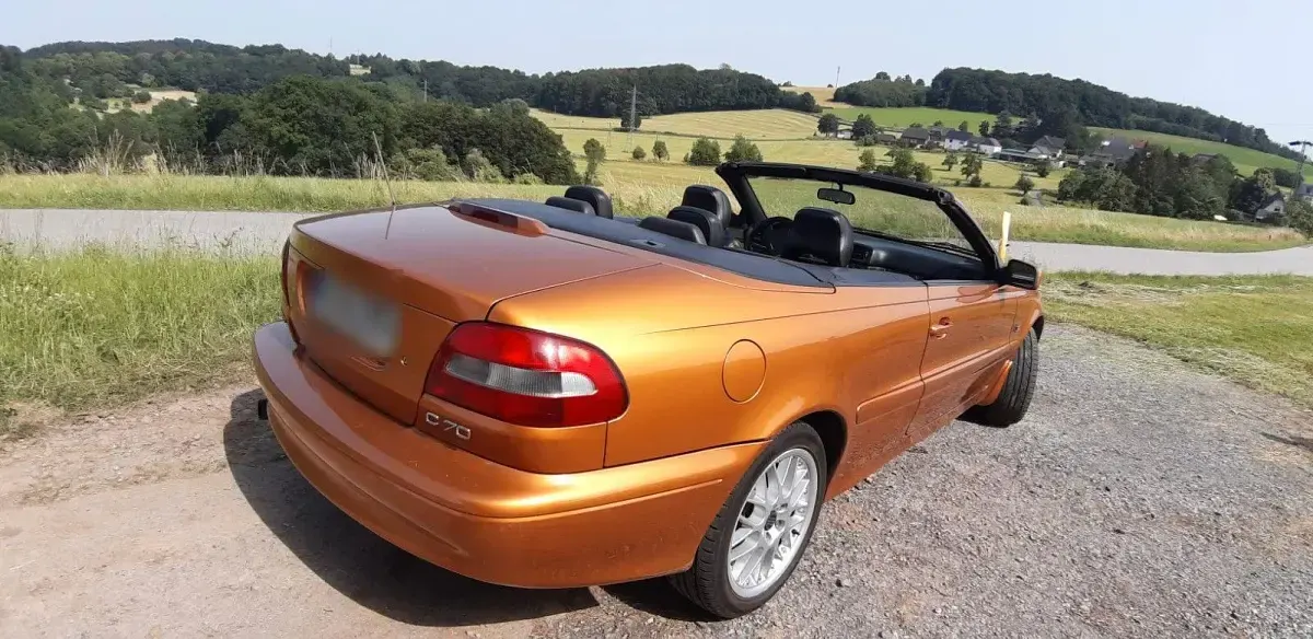 Gebraucht Volvo C70 163 PS (119 kW) 2000 Gold Cabrio