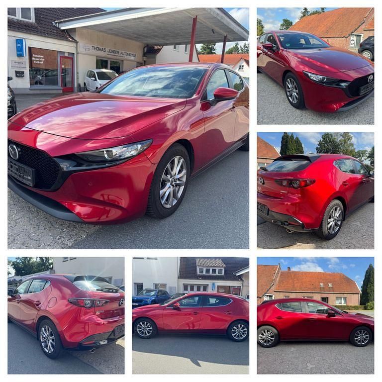 Rot Gebraucht 2019 Mazda 3 Selection Limousine | 17.999 € (Fairer Preis) - Bild 1/4